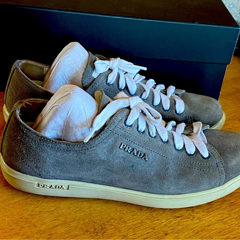 Prada Suede Sneakers